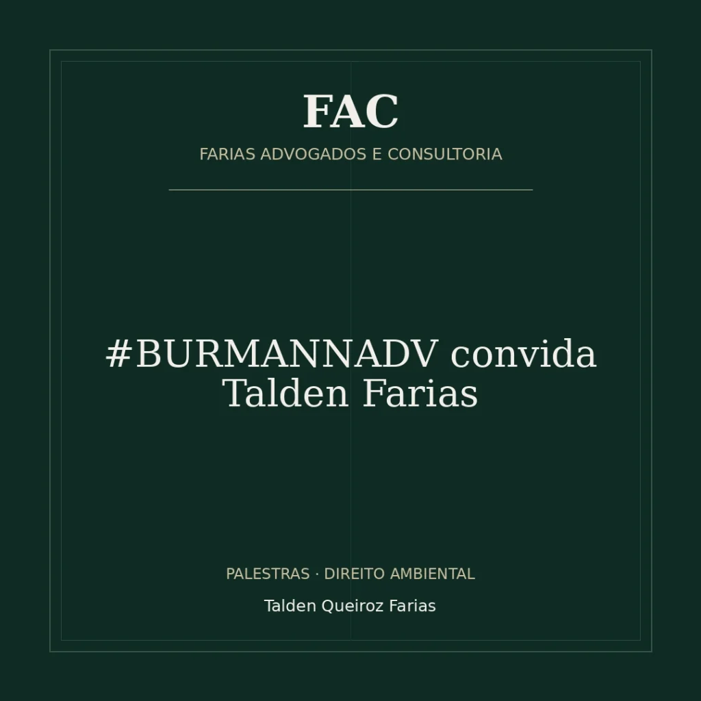 #BURMANNADV convida Talden Farias