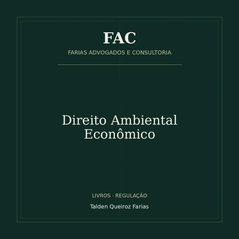 Direito Ambiental Econômico