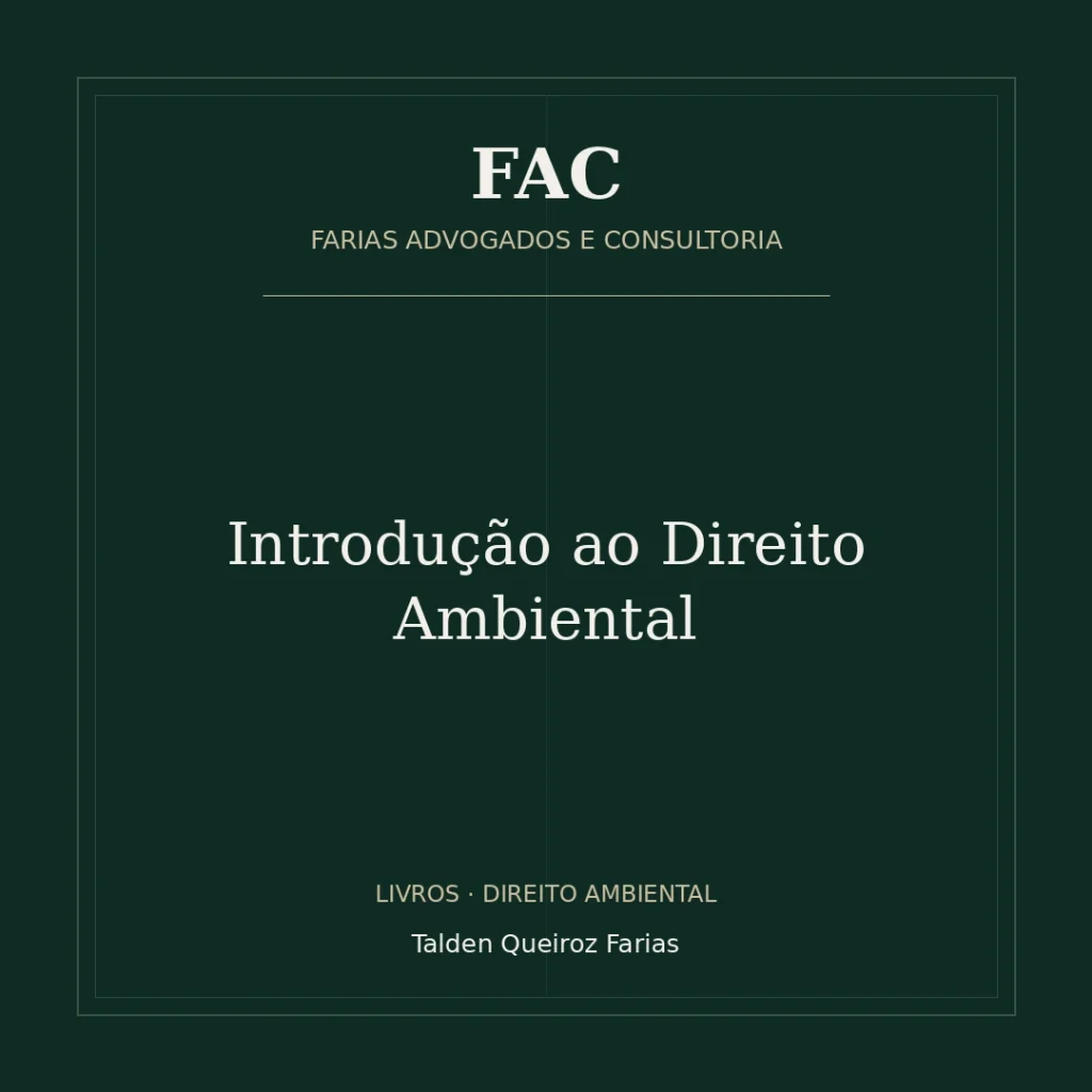 Introdução ao Direito Ambiental