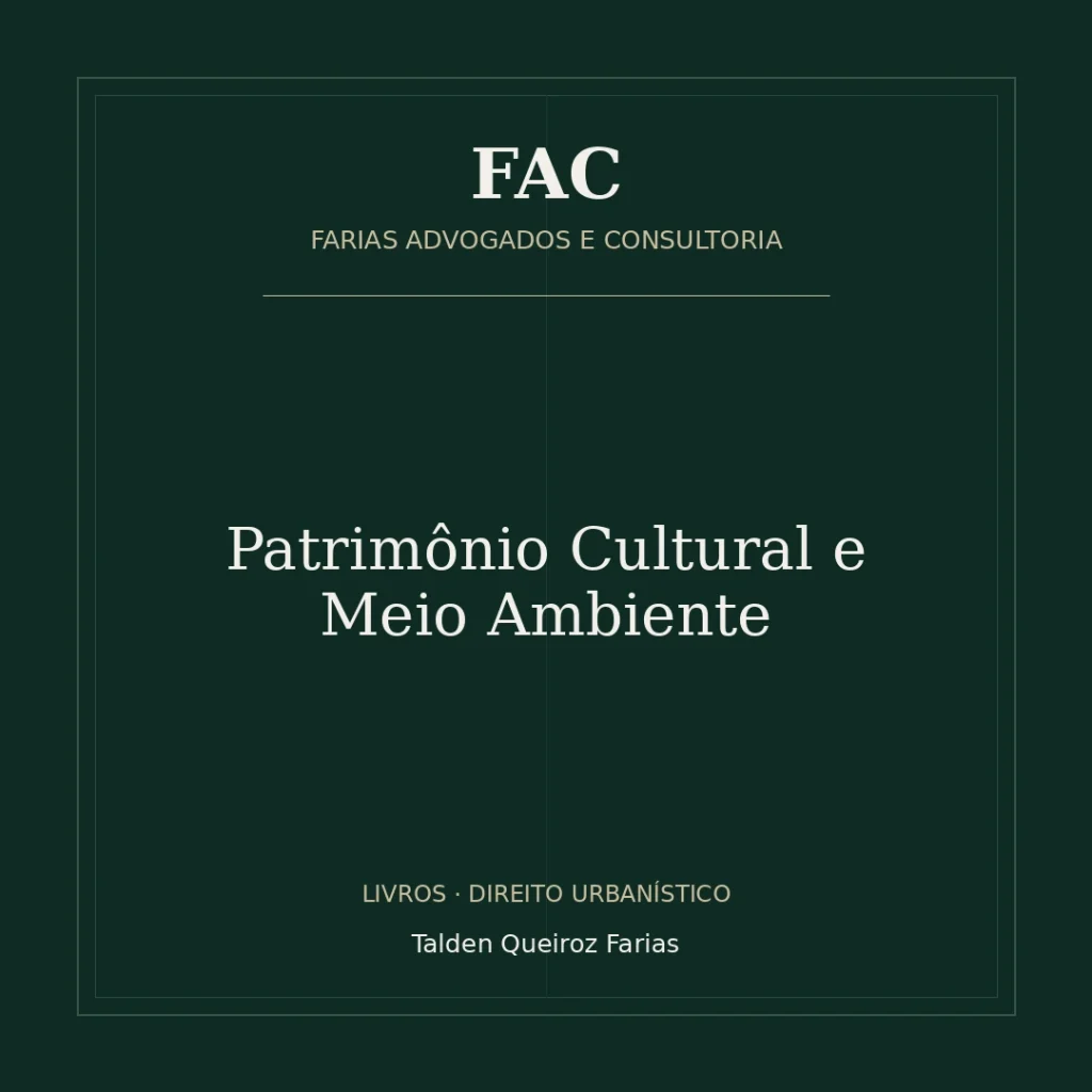 Patrimônio Cultural e Meio Ambiente