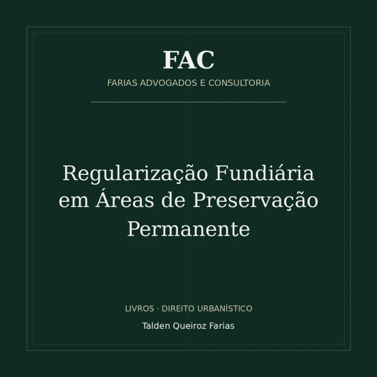 Regularização Fundiária em Áreas de Preservação Permanente